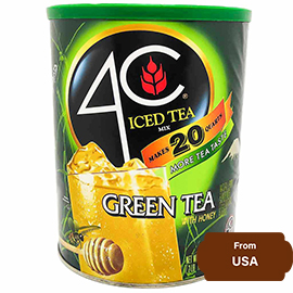 4C Green Tea with Honey Antioxidant Iced Tea Mix 1.34 kg