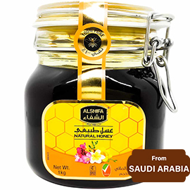 AL SHIFA 100% All Natural Pure Premium Honey 1kg
