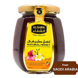 AL SHIFA 100% All Natural Pure Premium Honey 250gram