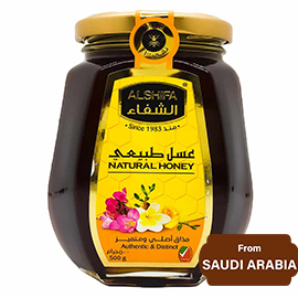AL SHIFA 100% All Natural Pure Premium Honey 500gram