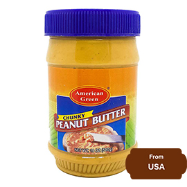 American Green Chunky Peanut Butter-510 gram