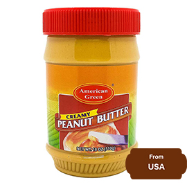American Green Creamy Peanut Butter-510 gram