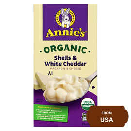 Annie's Organic Shells & White Cheddar Macaroni & Cheese-170 gram