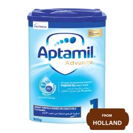 Aptamil Advance 1 Infant Formula from 0-6 Months 900 gram