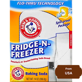 Arm & Hammer Fridge-n-Freezer Odor Absorber Baking Soda 396.8 gram