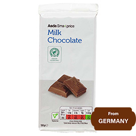 ASDA Milk Chocolate 100gram