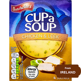Batchelor's Cup A Soup Chicken & Leek 252 gram (4 sachets)