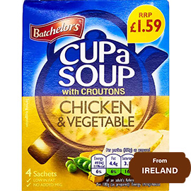 Batchelor's Cup A Soup Chicken & Vegetable 254gram (4 sachets)