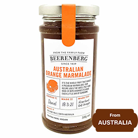 Beerenberg Australian Orange Marmalade Jam 300gram