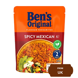 Ben's Original Spicy Mexican Microwave Rice 250 gram