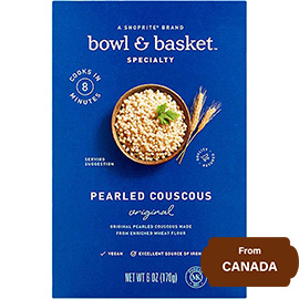 Bowl & Basket Pearled Couscous 170g
