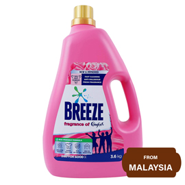 Breeze Liquid Detergent Fragrance of Comfort-3.6 kg