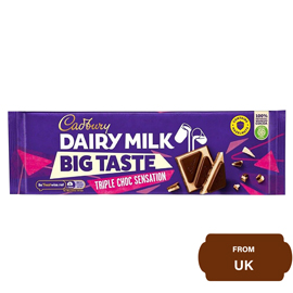Cadbury Dairy Milk Big Taste, Triple Choc Sensation 300 gram