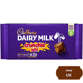 Cadbury Dairy Milk Crunchie Bits, 180 G