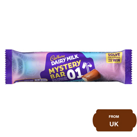 Cadbury Dairy Milk Mystery Bar-01, Milk Chocolate 43 gram