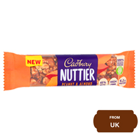 Cadbury Nuttier Peanut & Almond Milk Chocolate Bar 40 gram