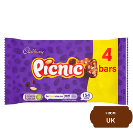 Cadbury Picnic 4 Bar-128 gram (4 x 32g)