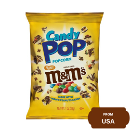 Candy Pop Popcorn Peanut m&m's 28 gram