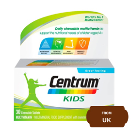 Centrum Kids Multivitamin Chewable (for children 4 years and older)-30 Tablets