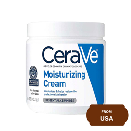 Cerave Developed with Dermatologists Moisturizing Cream 453 gram