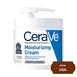 Cerave Developed with Dermatologists Moisturizing Cream 453 gram