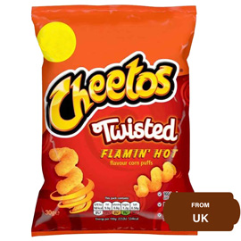 Cheetos Twisted, Flamin’ Hot Flavour 30 gram