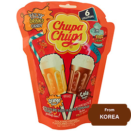 Chupa Chups 3D Fizzy Drinks Lollipops 90gram