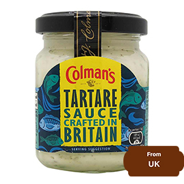 Colman's Tartare Sauce Crafted in Britain 144gram