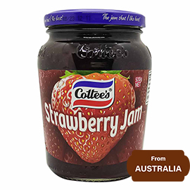 Cottee's Strawberry Jam 500gram