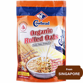Cowhead Baby Oats Instant Organic Rolled Oats 500gm