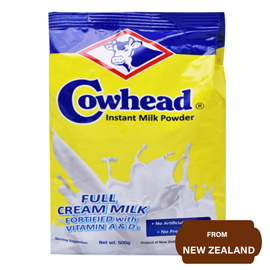 Cowhead Full Cream Instant Milk Powder-500 gram