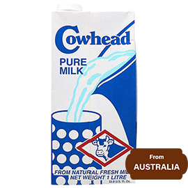 Cowhead Pure UHT Milk 1 Litre