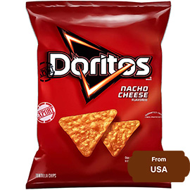 Doritos Nacho Cheese Flavored Potato Chips 198.4 gram