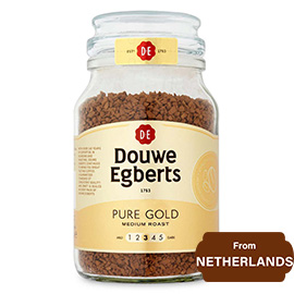 Douwe Egberts Pure Gold Medium Roast Instant Coffee -190gram