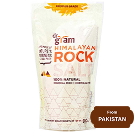 Dr Gram Himalayan Pink Rock salt 500gram