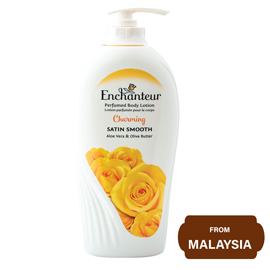 Enchanteur perfumed body lotion moisture silk aloe vera & olive butter Charming 500ml