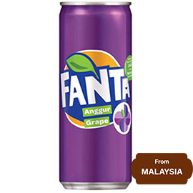 Fanta Grape Can 320 ml, 10.8 fl