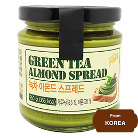 Feliz Original Organic Matcha Green Tea Almond Milk Spread-250gram