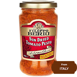 Filippo Berio Sun Dried Tomato Pesto 190 gram