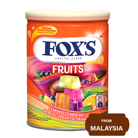 FOX'S Crystal Clear Fruits Candy-180gram