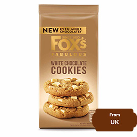 Fox's White Chocolate Cookies 180gram