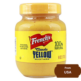 French's Classic Yellow Mustard 170 gram