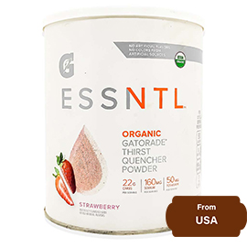 G ESSNTL Organic Gatorade Thirst Quencher Powder, Strawberry 1.44kg