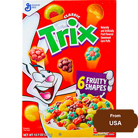General Mills, Trix Fruity Shapes Cereal 303gram