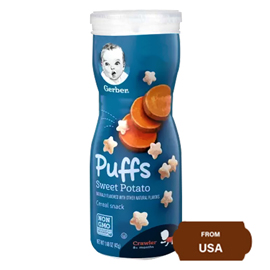 Gerber Sweet Potato Puffs 42 gram