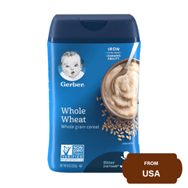 Gerber Whole Wheat Whole Grain Cereal 227 gram