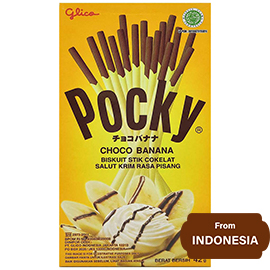 Glico Pocky Choco Banana Covered Biscuit Sticks 42gram