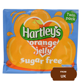 Hartley's Twin Pack Orange Flavour Jelly (Sugar Free) 23 gram
