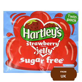 Hartley's Twin Pack Strawberry Flavour Jelly (Sugar Free) 23 gram