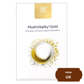 Healthspan Multivitality Gold Everyday Nutritional Support-180 Tablets